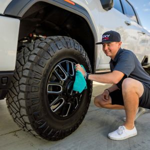 Tire cleaning